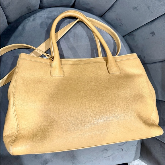 Vintage Chanel Exec Cerf Tote caviar beige - Picture 12 of 15